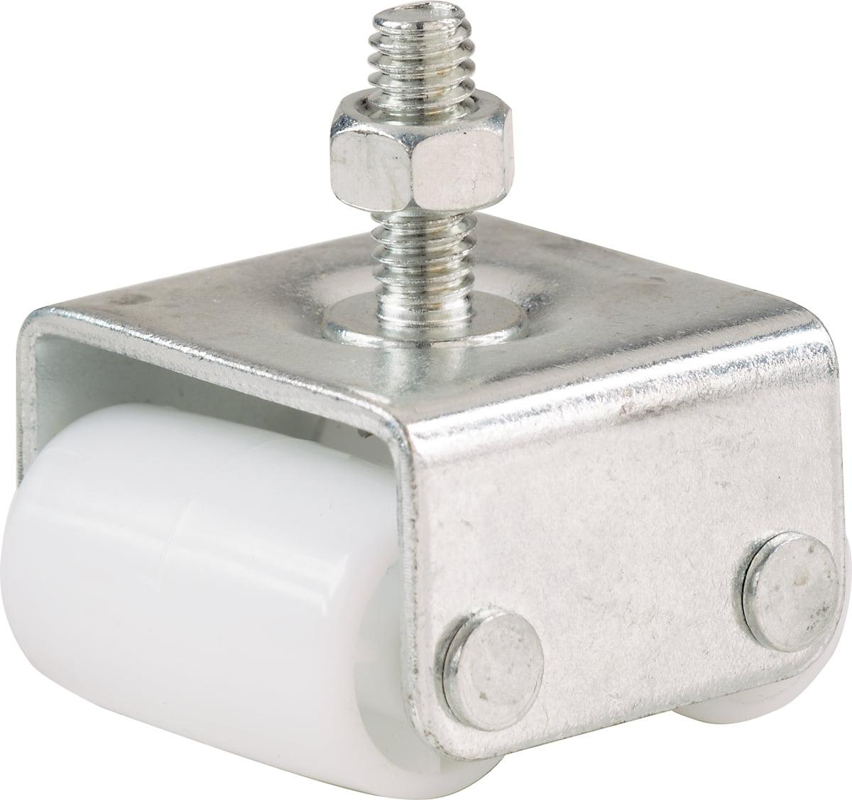 Shepherd Hardware 9441 7/8-Inch Threaded Stem Appliance Caster, Dual Wheels, 4-Pack