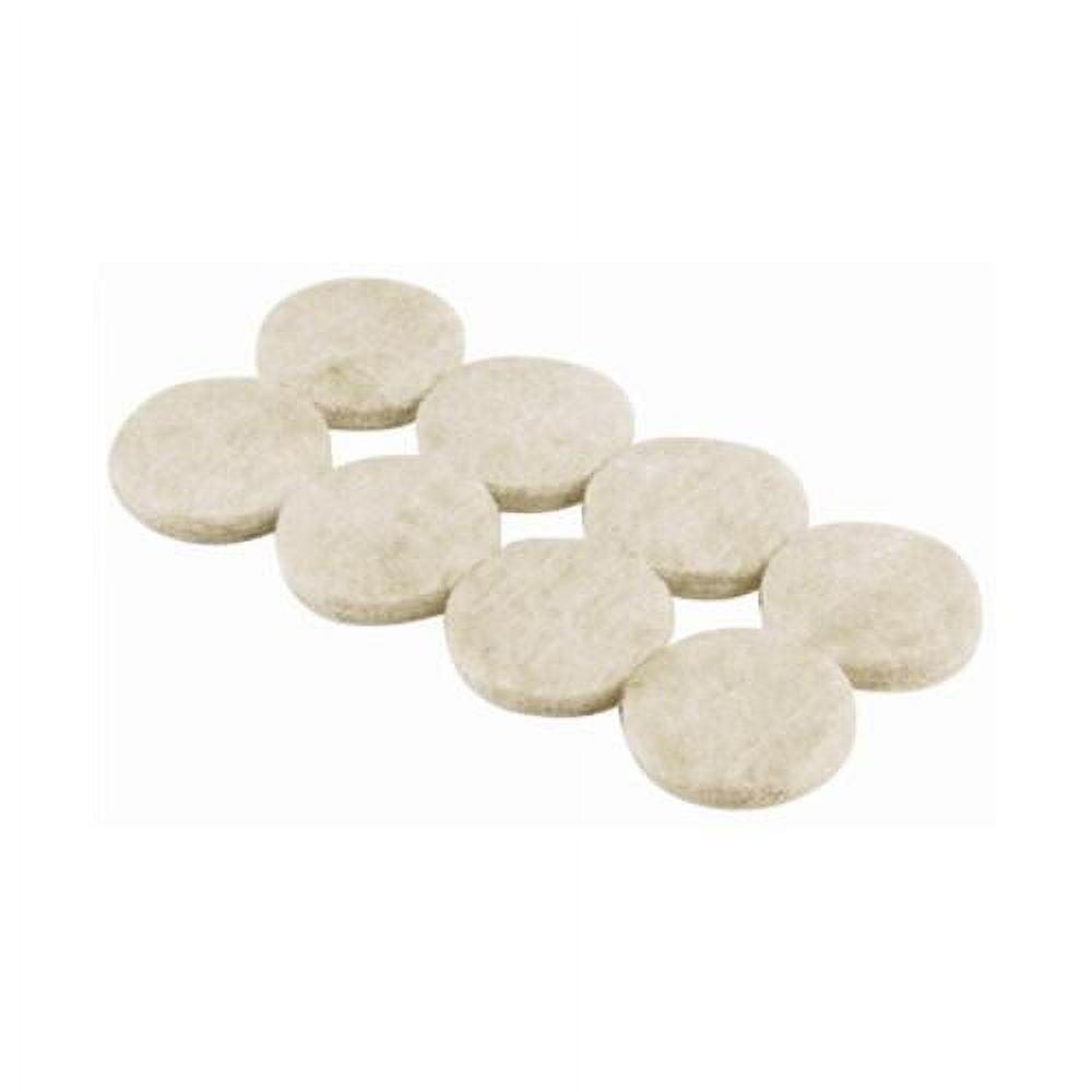 Shepherd Hdwe Prod 9951 20-Pack 3/4-Inch Beige Round Felt Pads - Quantity 1