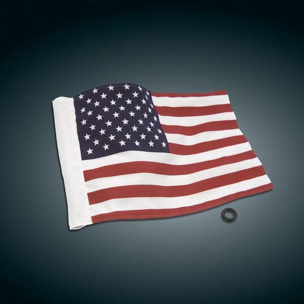Show Chrome Accessories (4-240US) 6" x 9" American Flag , Red