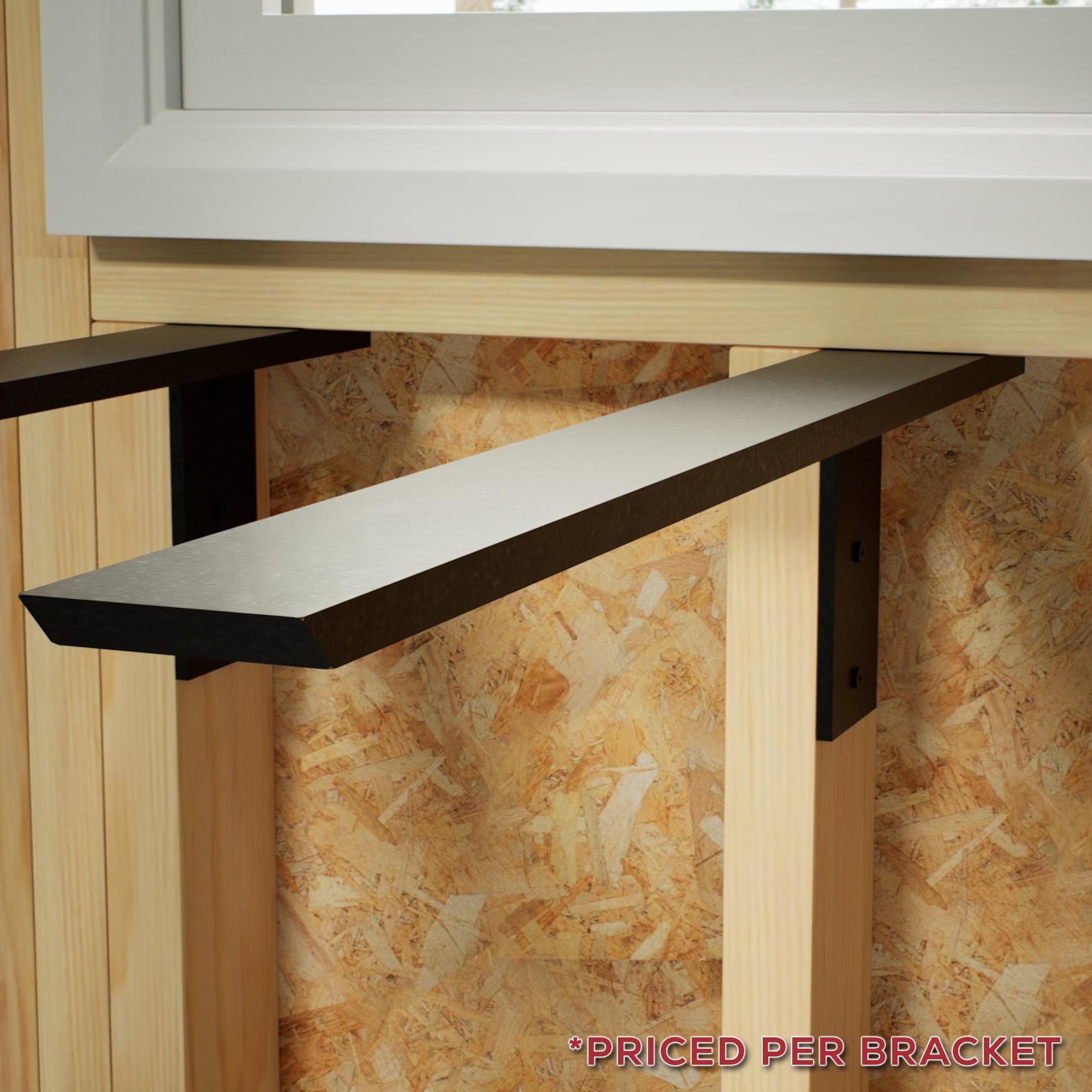 The Original Granite Bracket The Original™ Side Wall Hidden Countertop Support Standard Bracket - (Right, Steel)