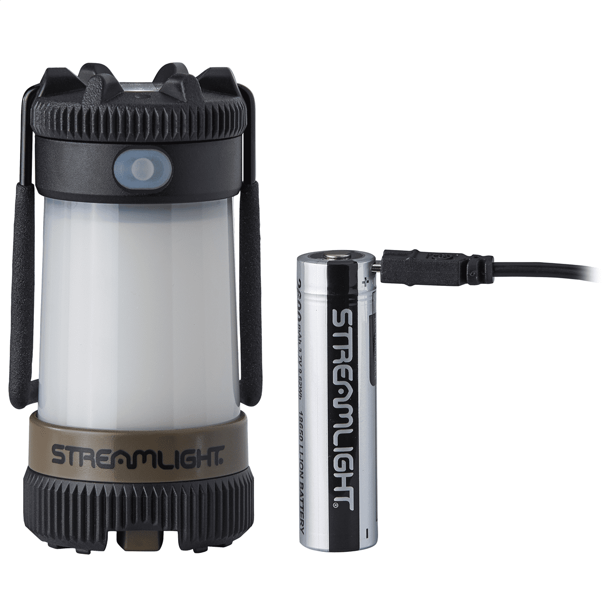 Siege X Coyote Compact Rechargeable Lantern Flashlight Combo
