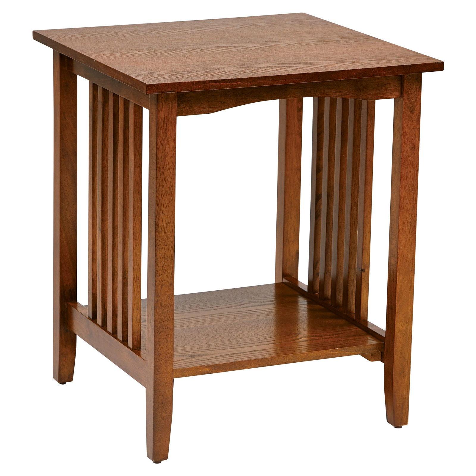 Pemberly Row Side Table in Ash Brown Finish by OSP Home Furnishings