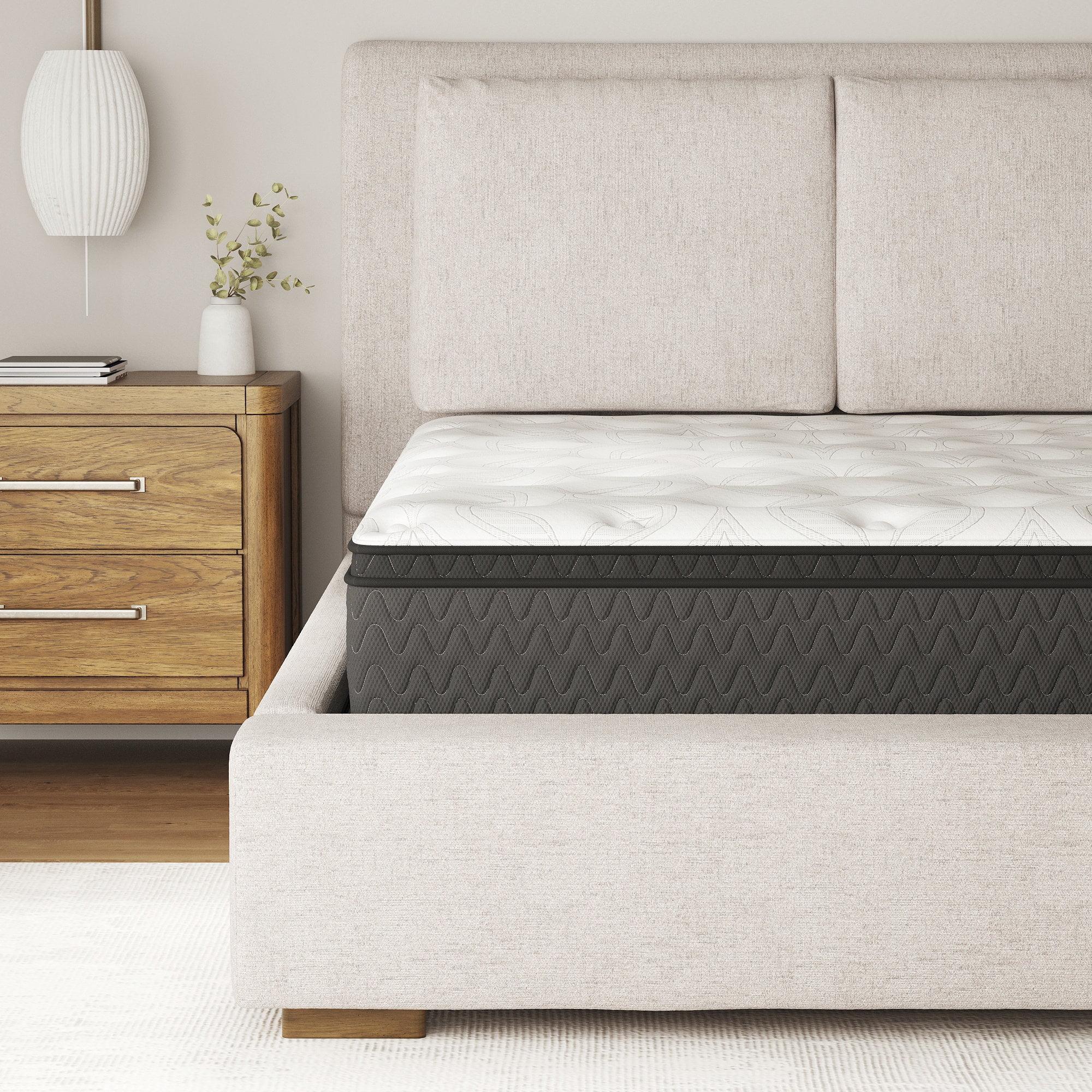 Signature Design by Ashley Serena 12'' Plush Hybrid Mattress