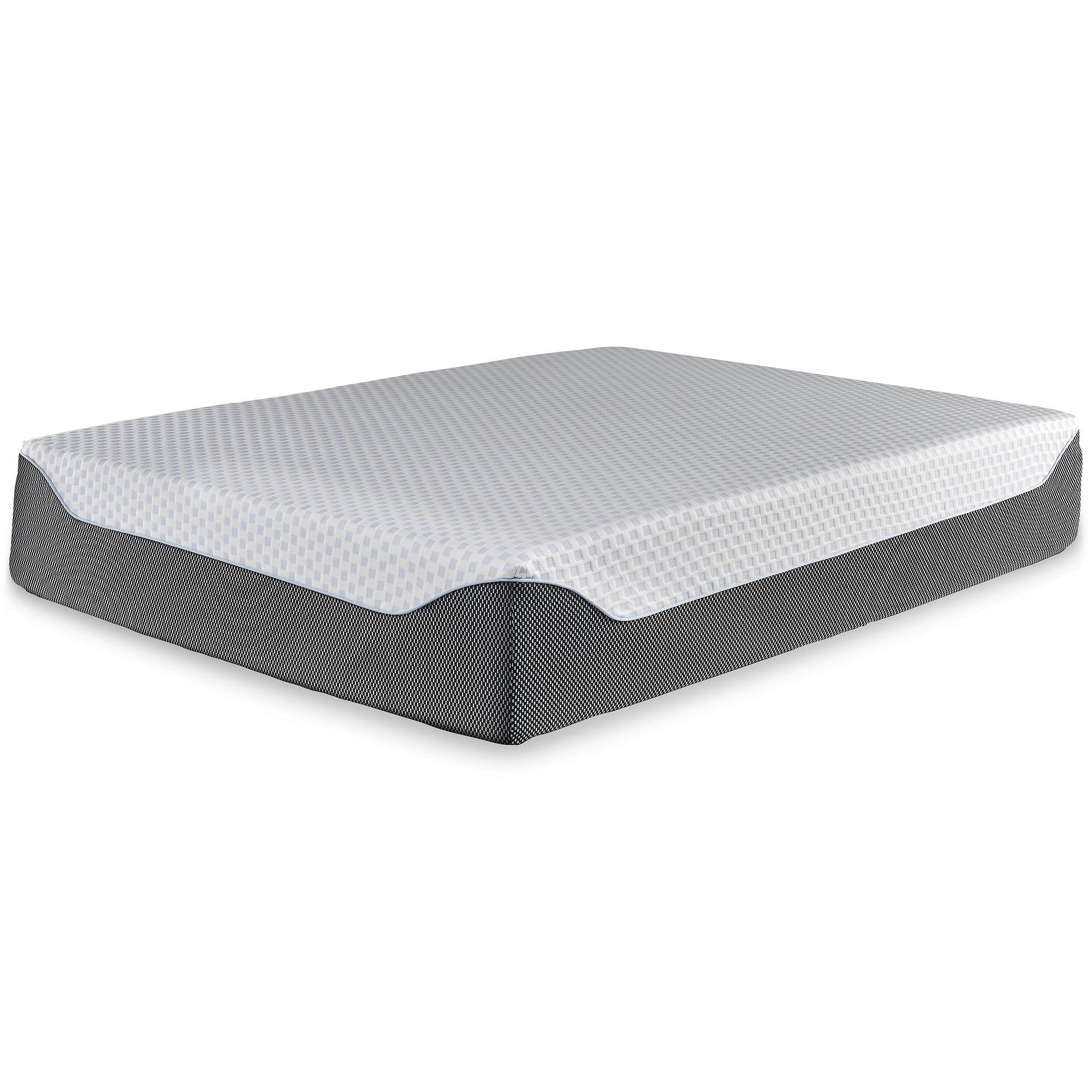 Signature Design by Ashley Chime Ultra Plush Charcoal Infused Memory Foam Mattress