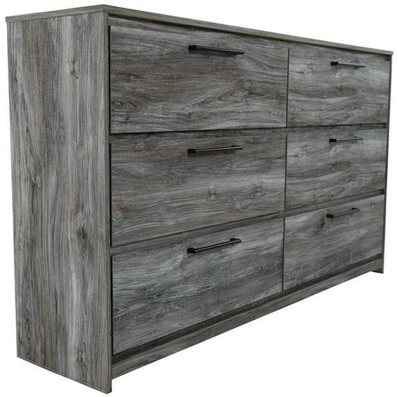 Loon Peak® Kaisee 61.75'' W 6 - Drawer Dresser