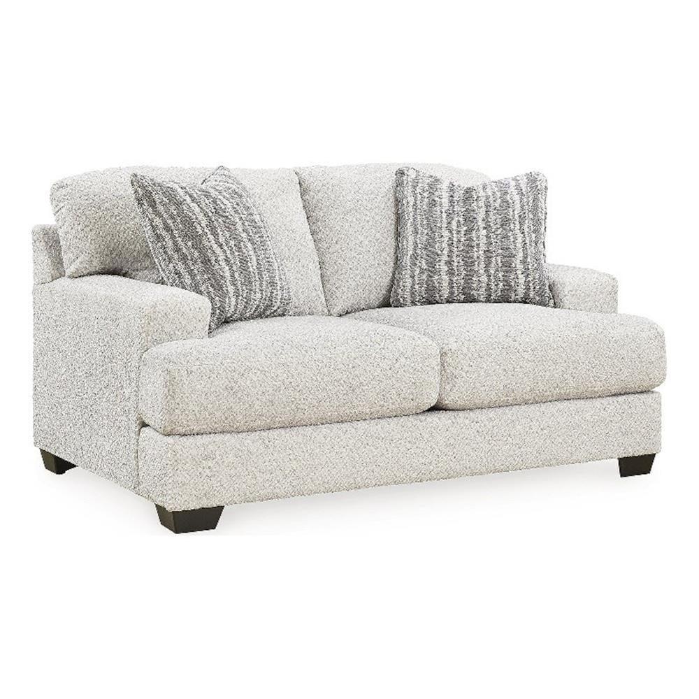 68" Recessed Arm Loveseat with Reversible Cushions