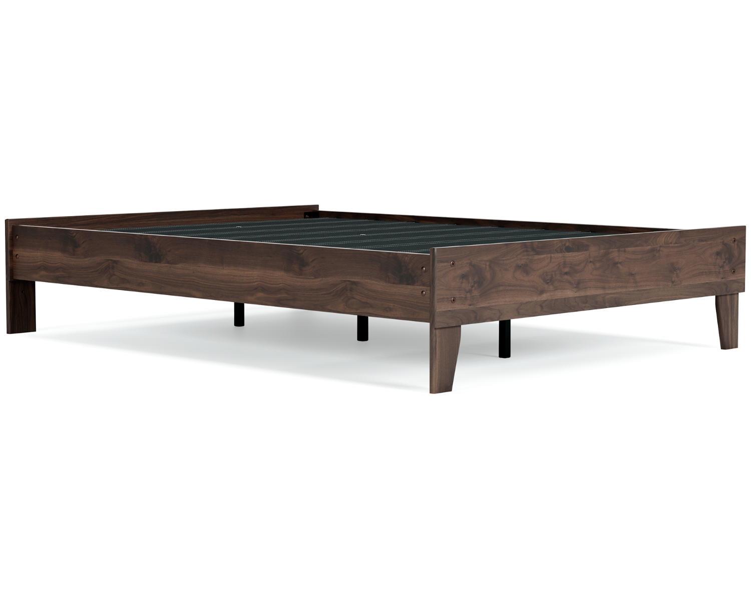 Calverson Platform Bed Mocha - Signature Design by Ashley