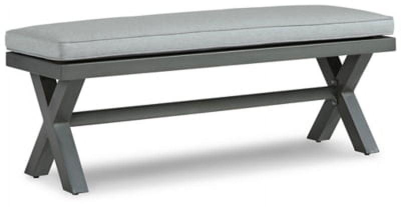 Erdita Aluminum Outdoor Bench