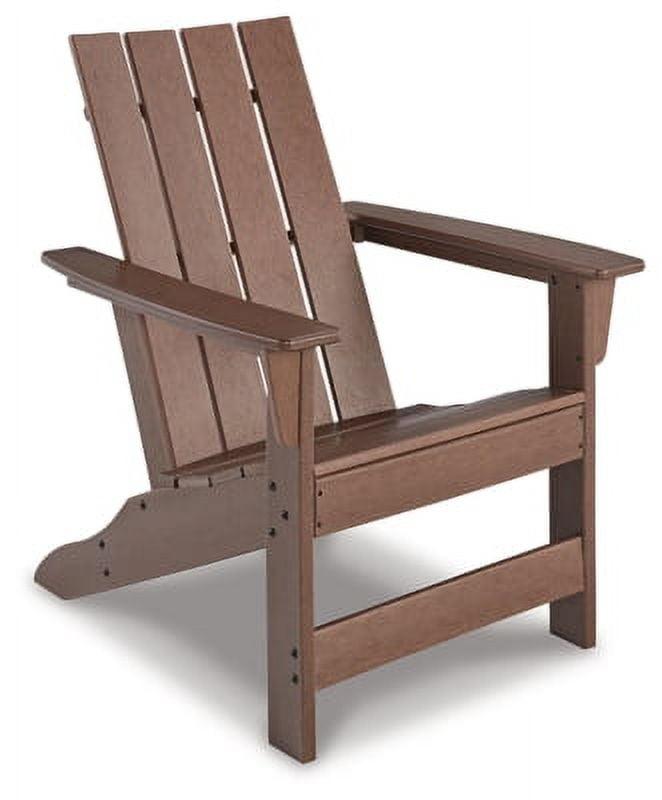 Brown MEGA TUFF HDPE Adirondack Outdoor Chair