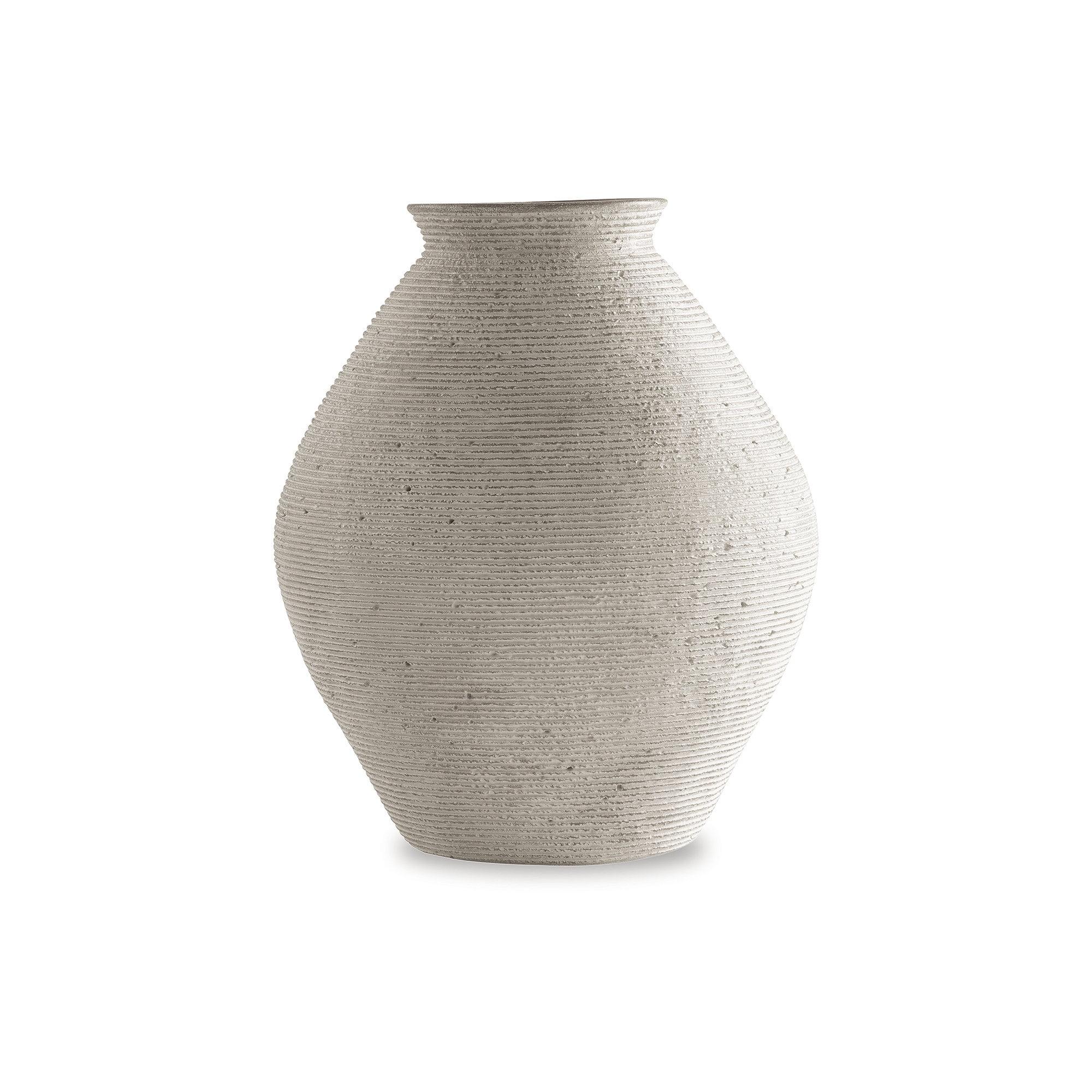 Signature Design by Ashley Casual Hannela Vase  Antique Tan