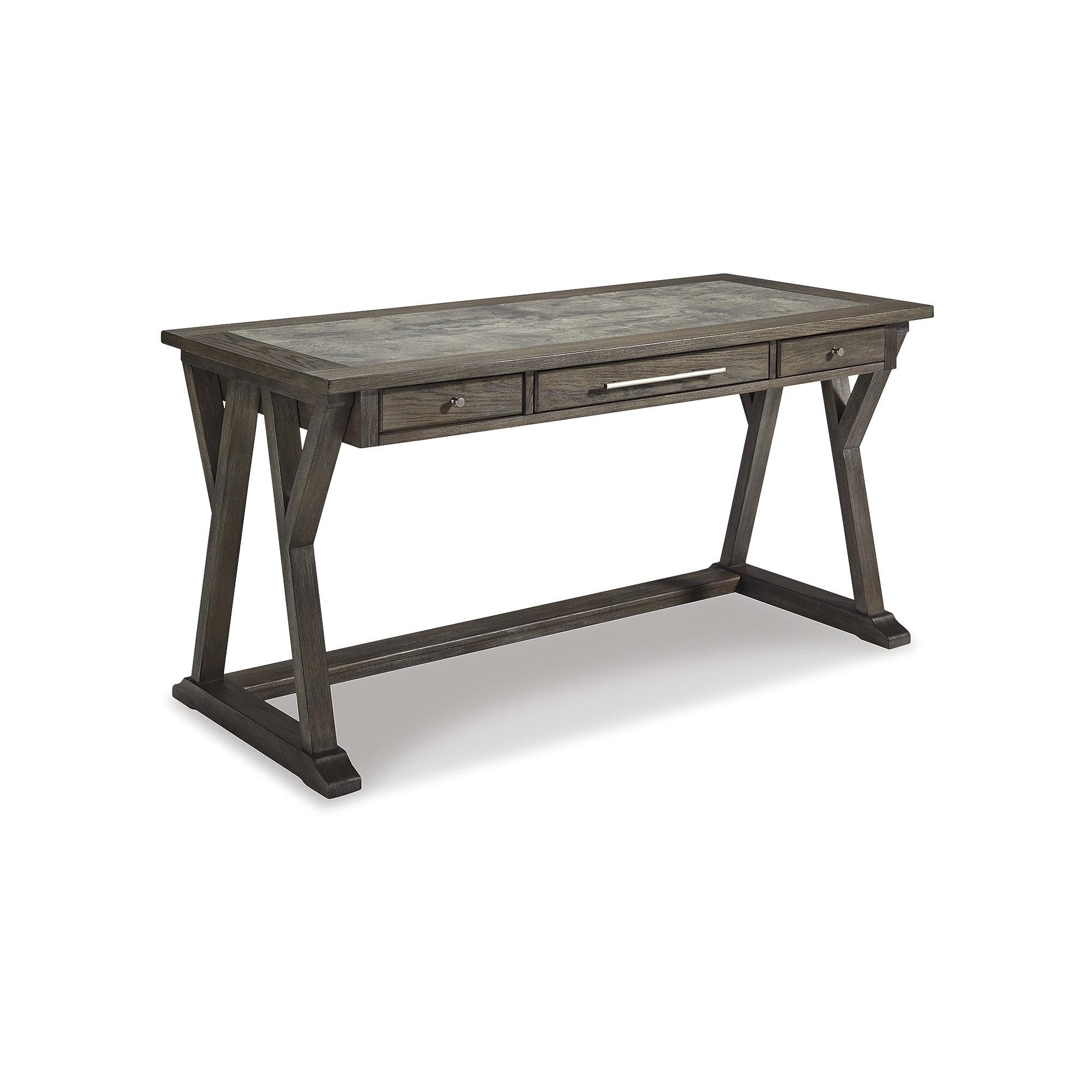 Signature Design by Ashley Casual Luxenford 60" Home Office Desk Grayish Brown