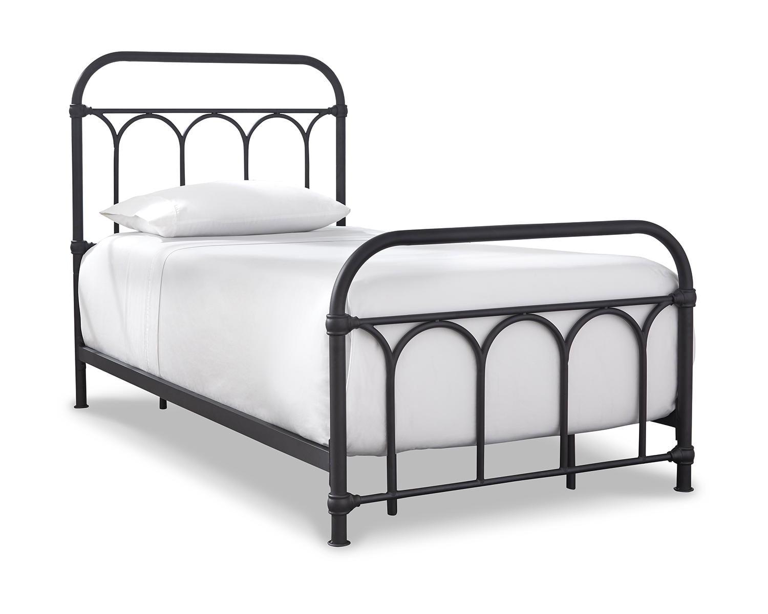 Signature Design by Ashley Casual Nashburg Twin Metal Bed  Black