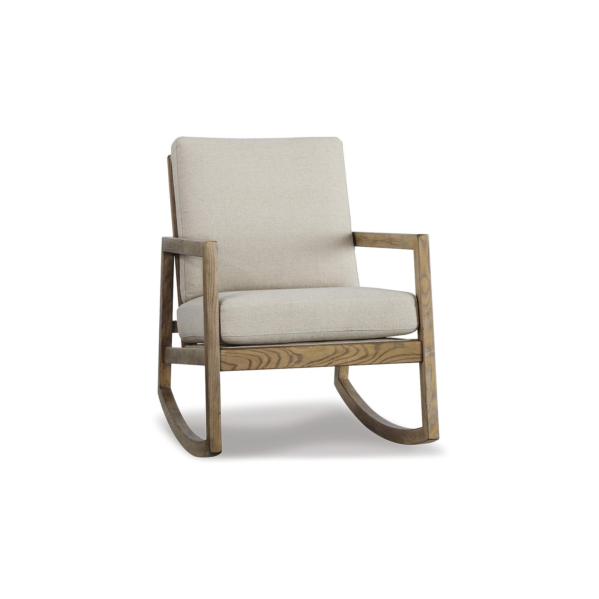 Signature Design by Ashley Casual Novelda Rocker Accent Chair  Neutral