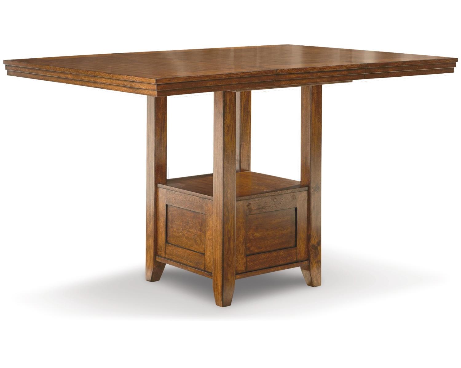 Ralene 42" Brown Reclaimed Wood Extendable Counter Height Table