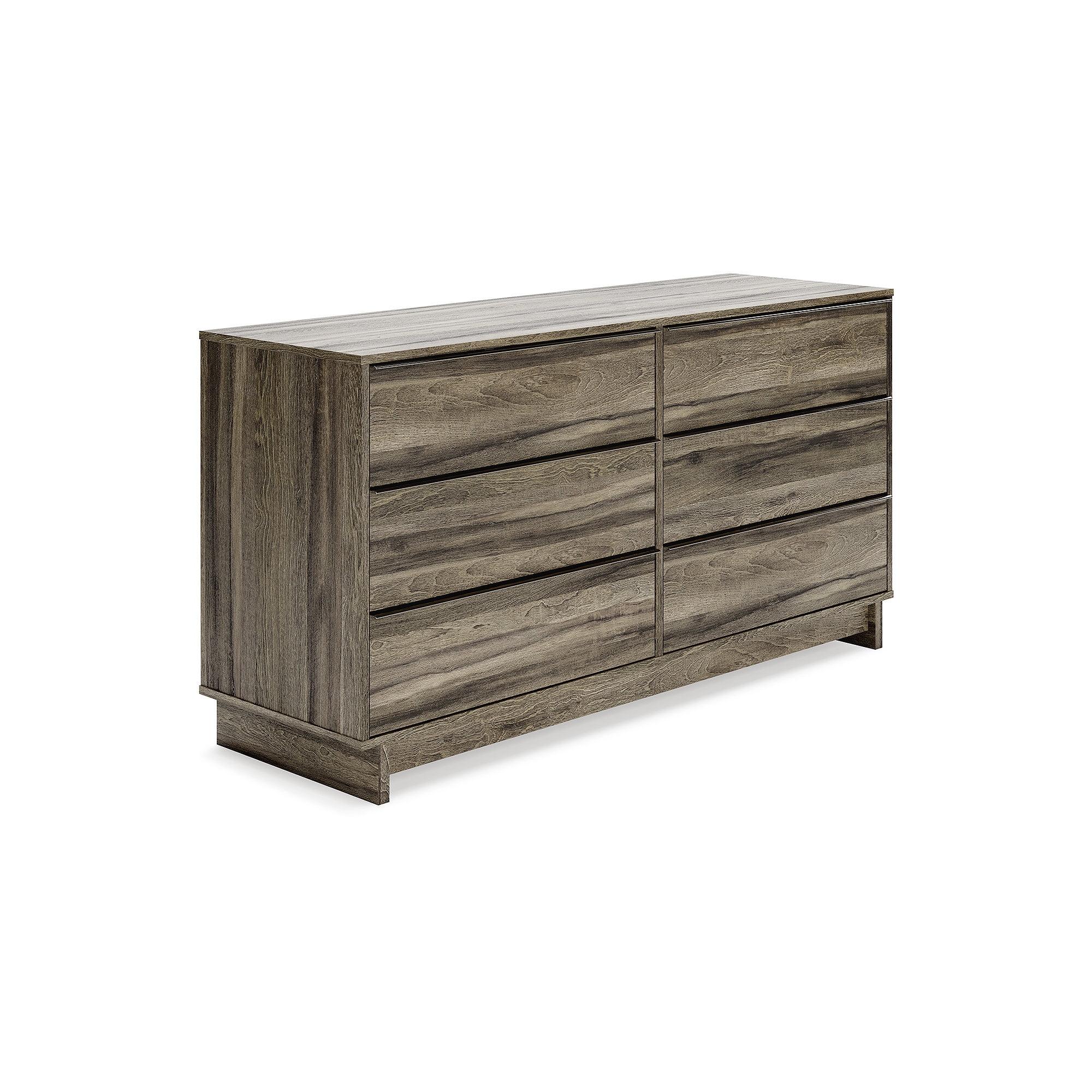 Signature Design by Ashley Casual Shallifer 6 Drawer Dresser, Brown