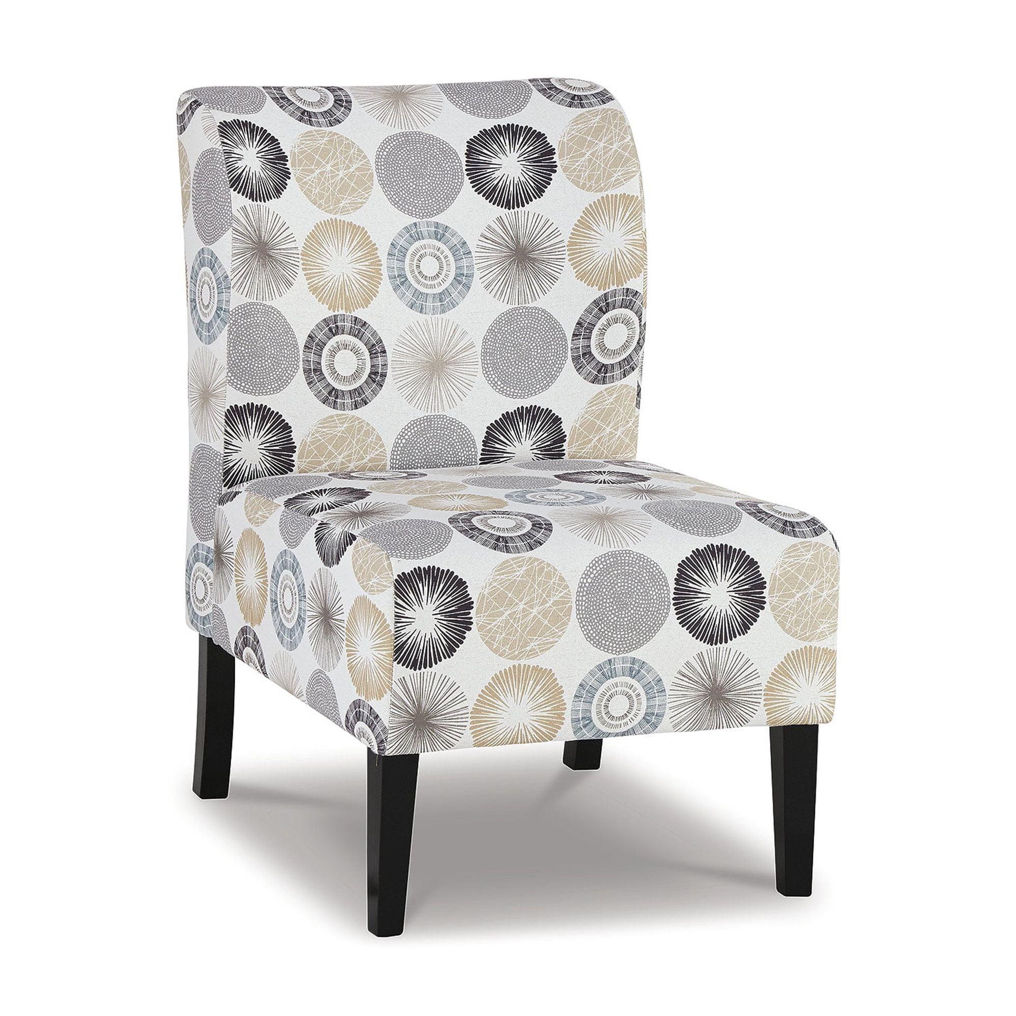 Signature Design by Ashley Casual Triptis Accent Chair  Gray/Tan