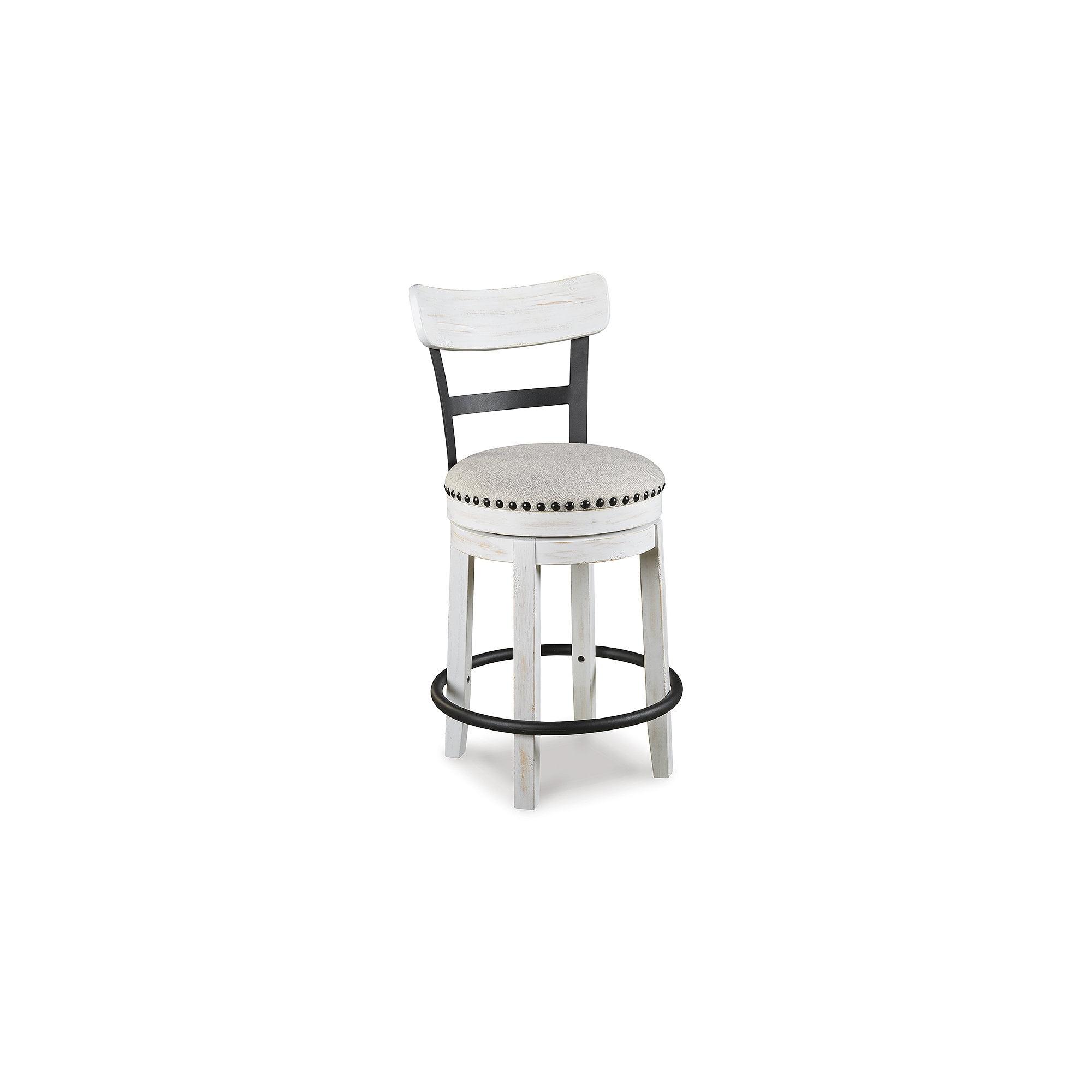 Valebeck Upholstered Swivel Counter Height Barstool - Signature Design by Ashley