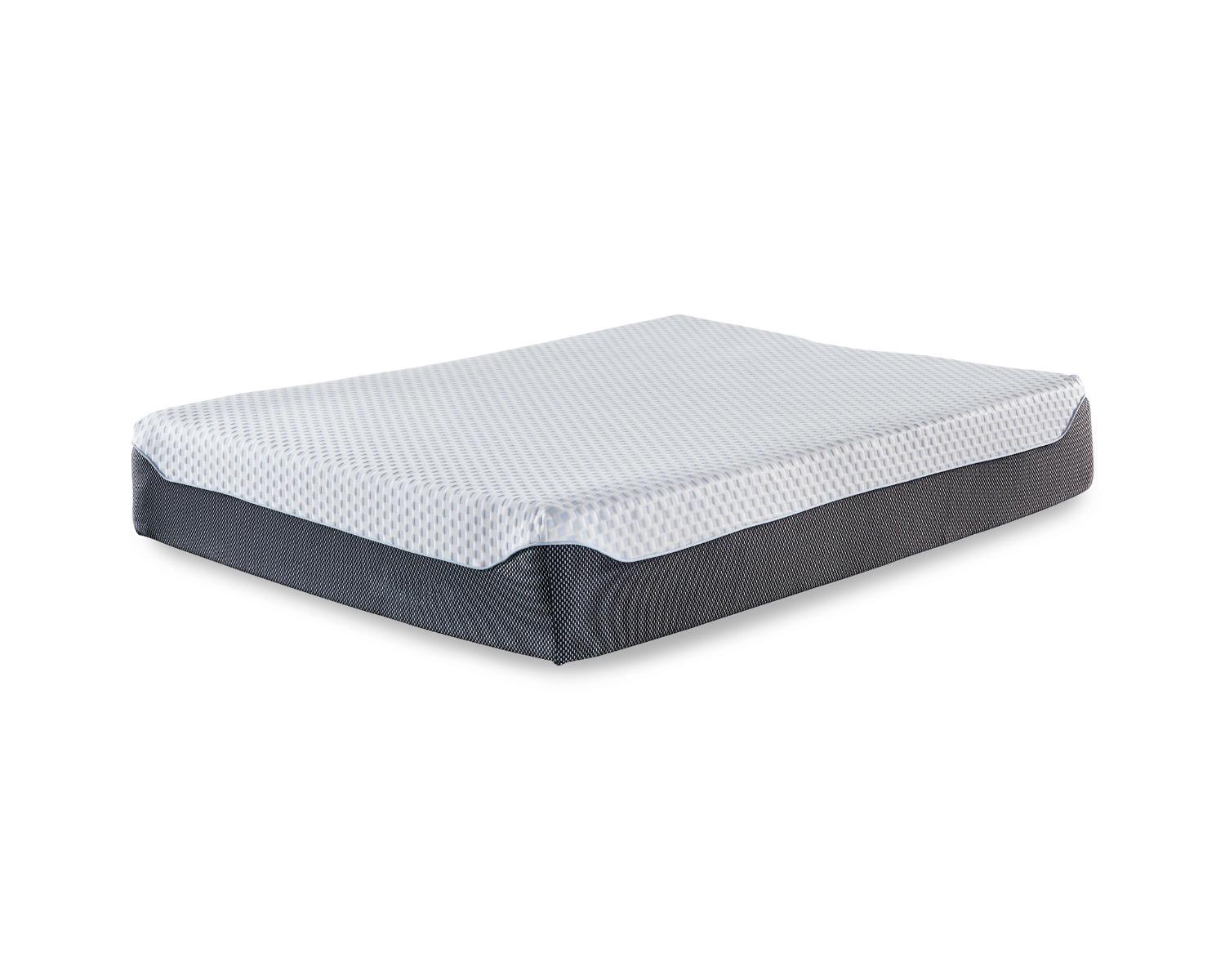 Modern White Full-Size Memory Foam Mattress with Micro Cool Cover