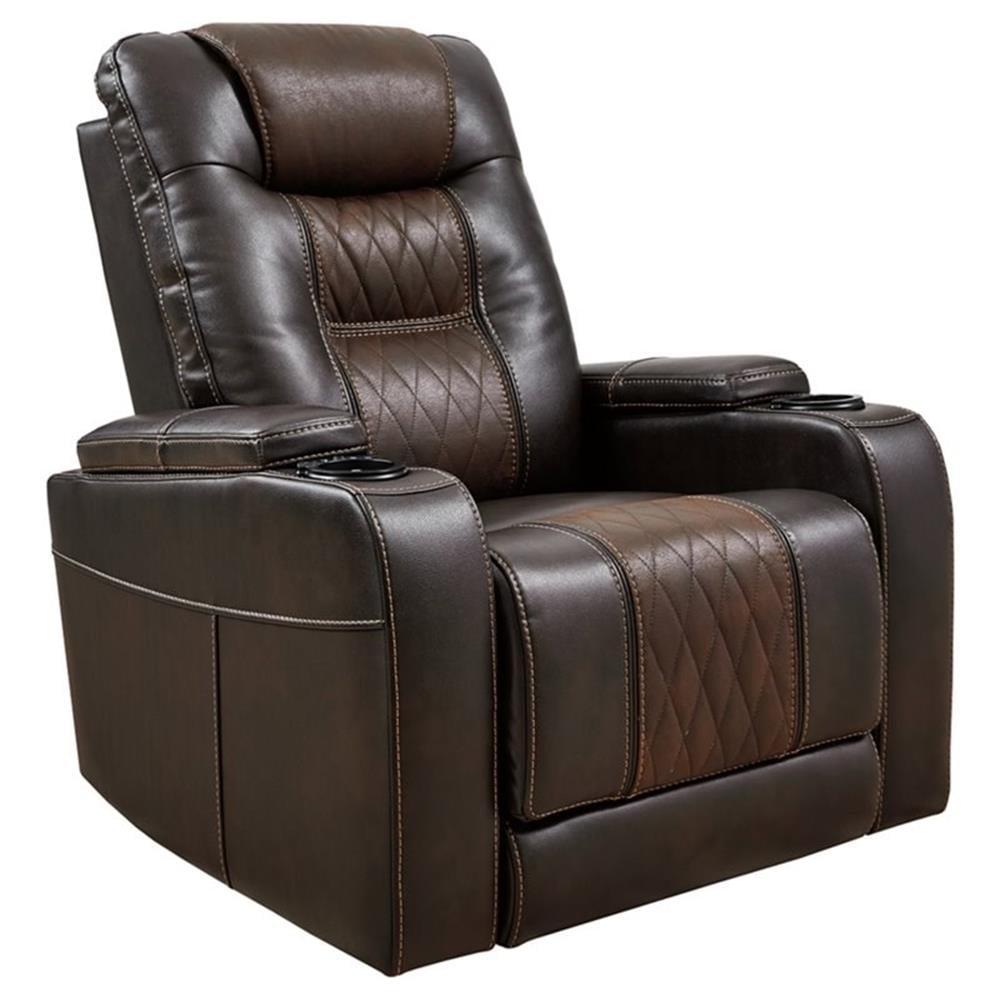 Signature Design by Ashley Composer Power Recliner in Brown