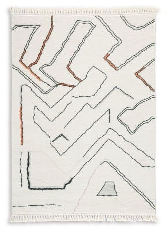 Signature Design by Ashley Contemporary Cadeworth 5' x 7' Rug  Multi