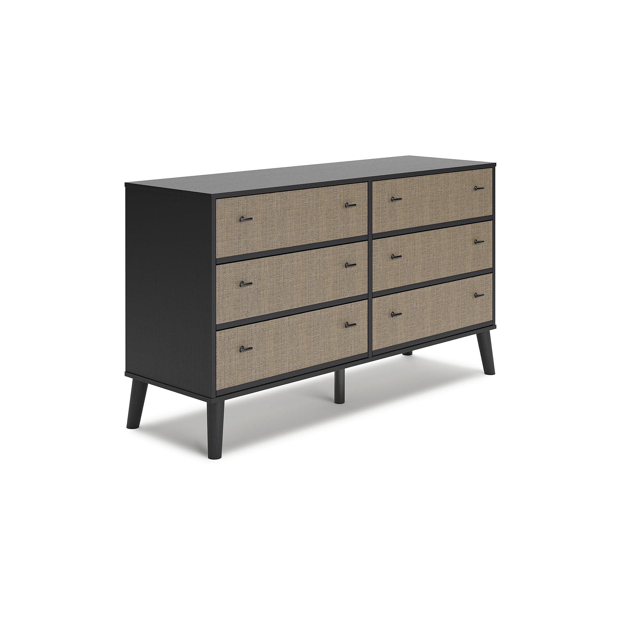 Signature Design by Ashley Contemporary Charlang Chest of Drawers, Two-tone