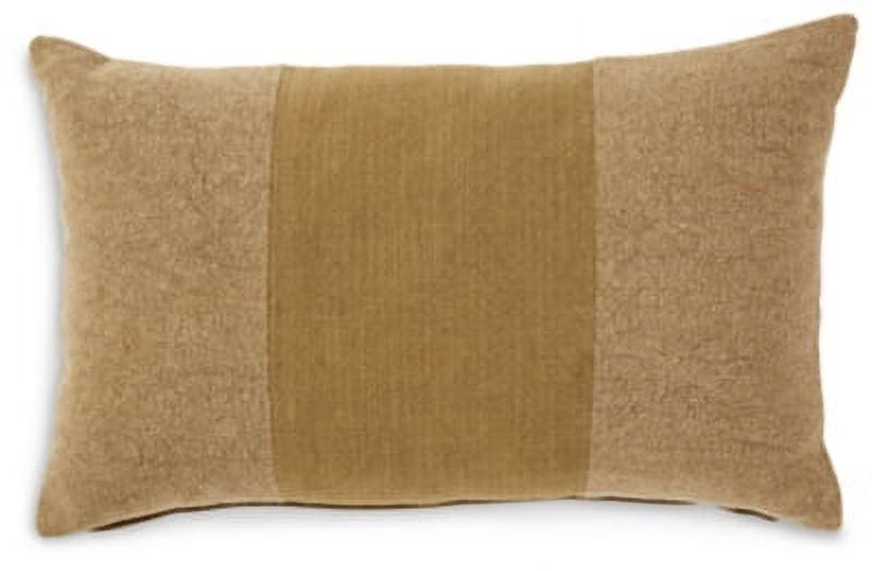 Signature Design by Ashley Contemporary Dovinton Pillow  Honey