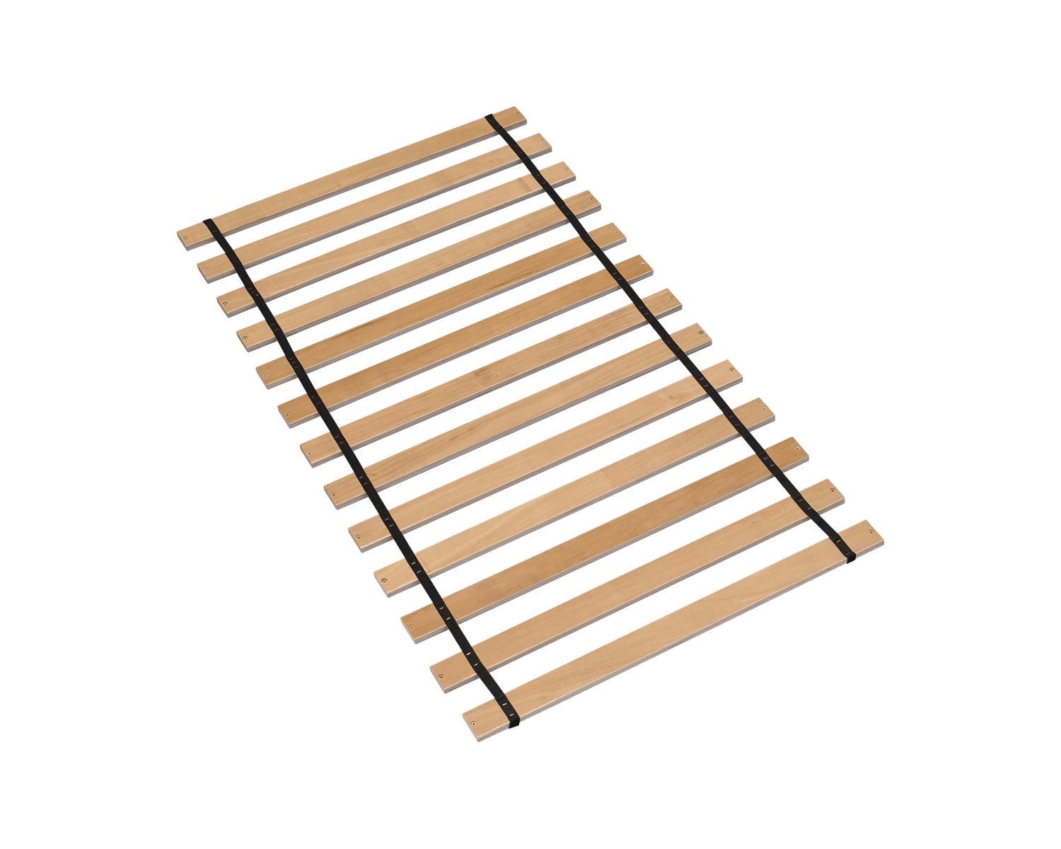 Signature Design by Ashley Contemporary Frames and Rails Twin Roll Slat  Brown