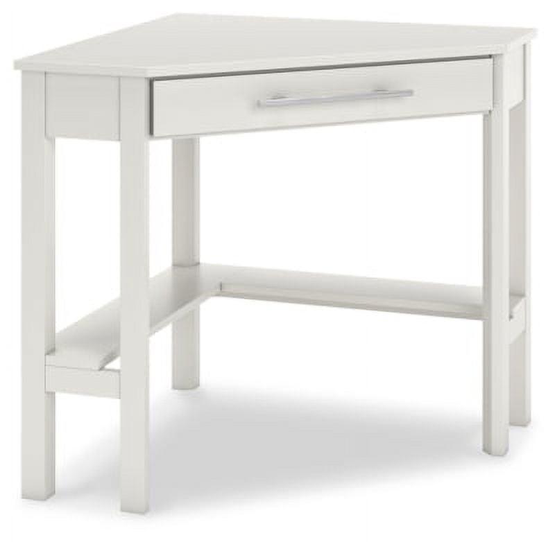 Keyiona Corner Solid Wood Base Writing Desk
