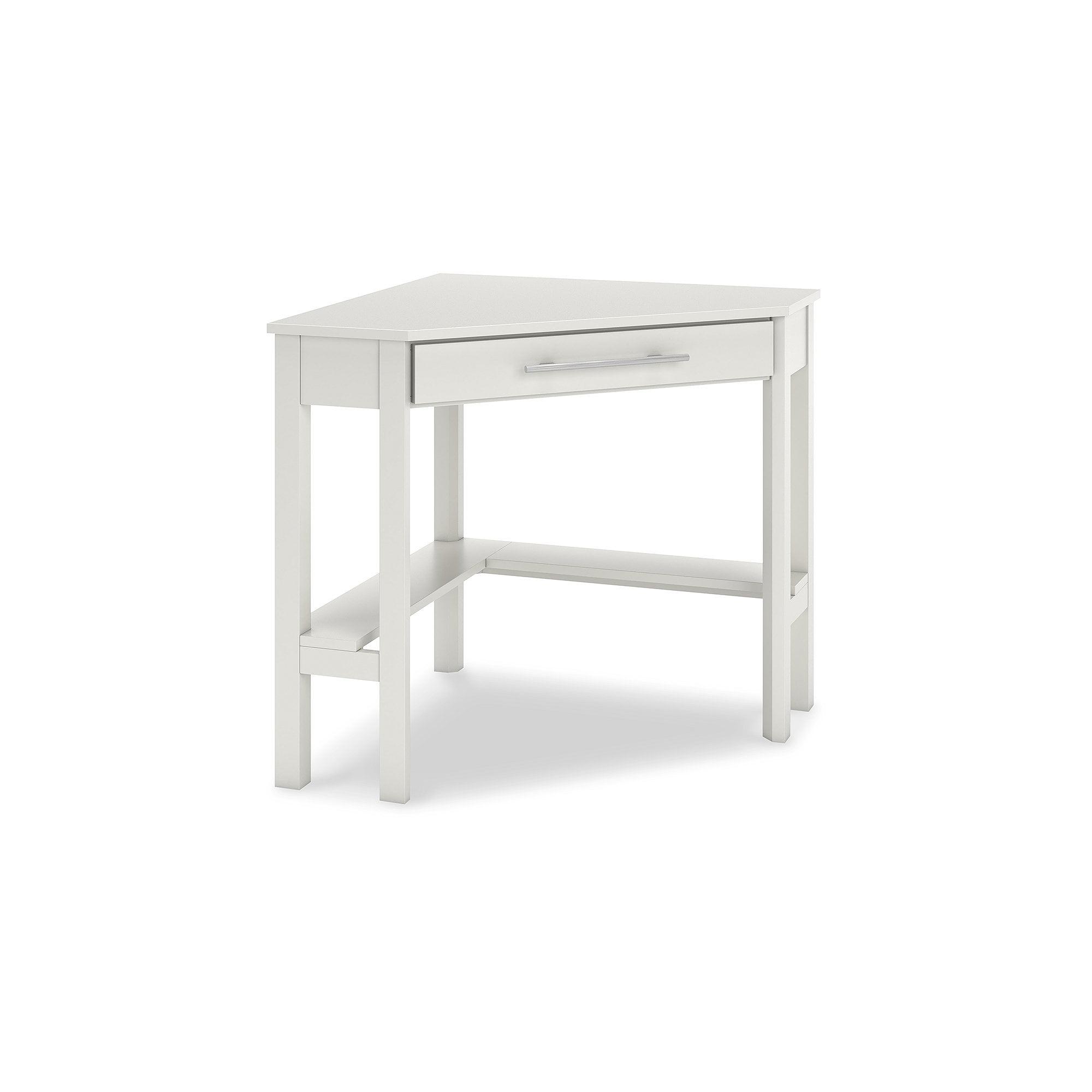 Keyiona Corner Solid Wood Base Writing Desk