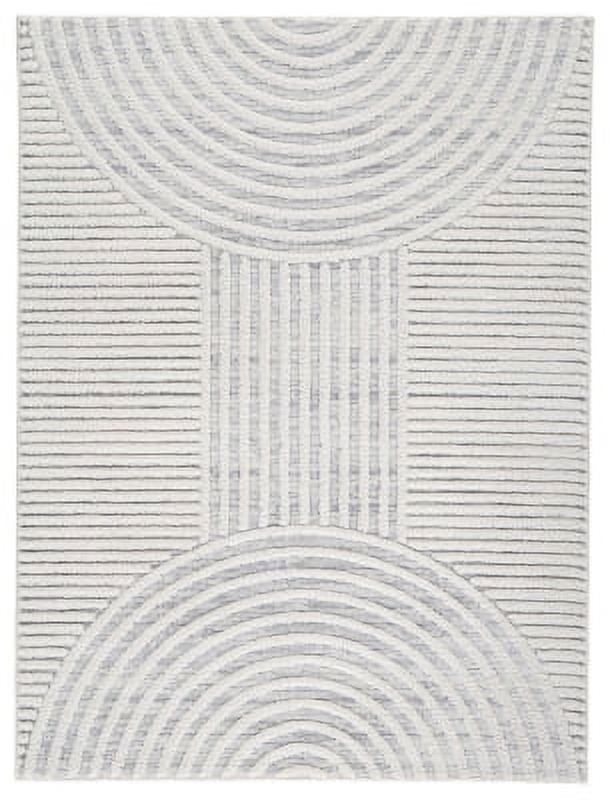 Signature Design by Ashley Contemporary Lambworth 5'3" x 7' Rug  Gray/Cream