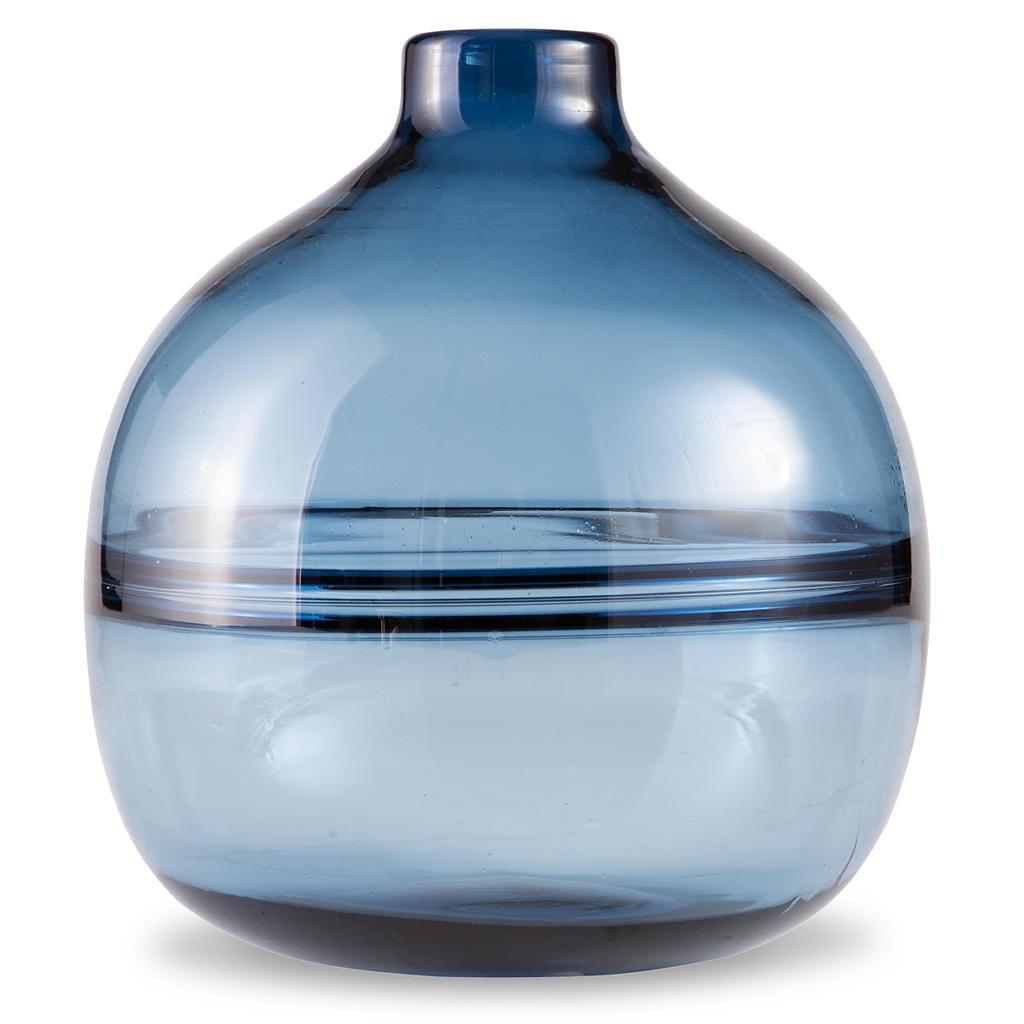 Signature Design by Ashley Contemporary Lemmitt Vase  Navy