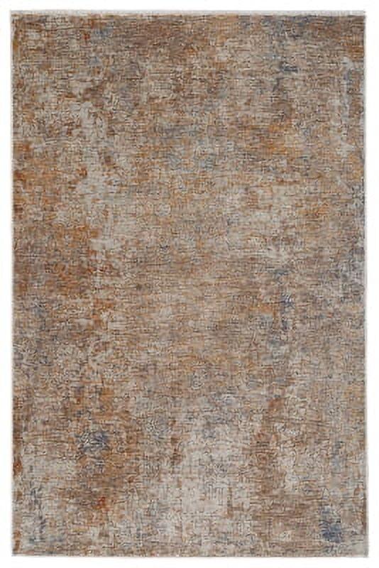 Mauville 5' x 7'10" Beige and Blue Abstract Rug