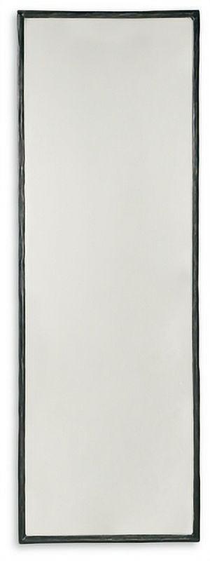 Signature Design by Ashley Contemporary Ryandale Floor Mirror  Antique Black