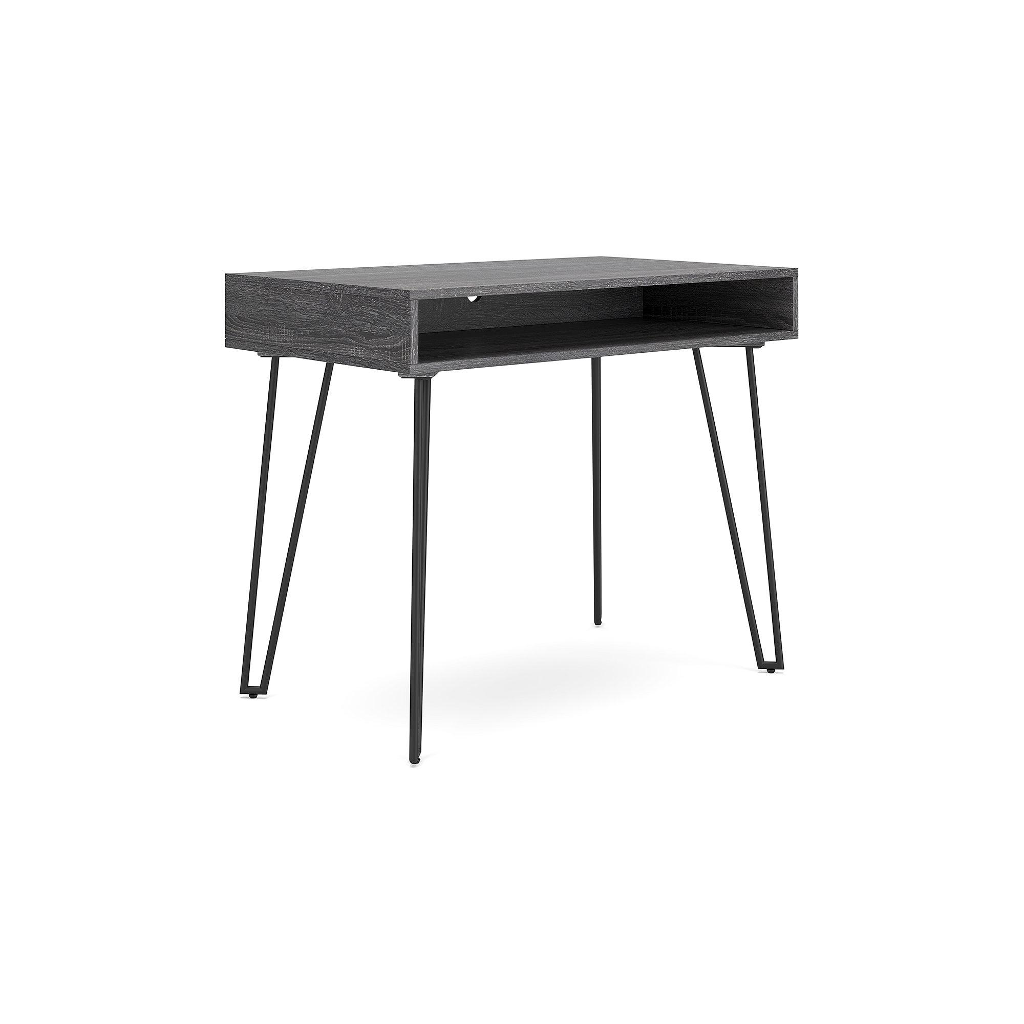 Signature Design by Ashley Strumford 36" Home Office Desk, Charcoal