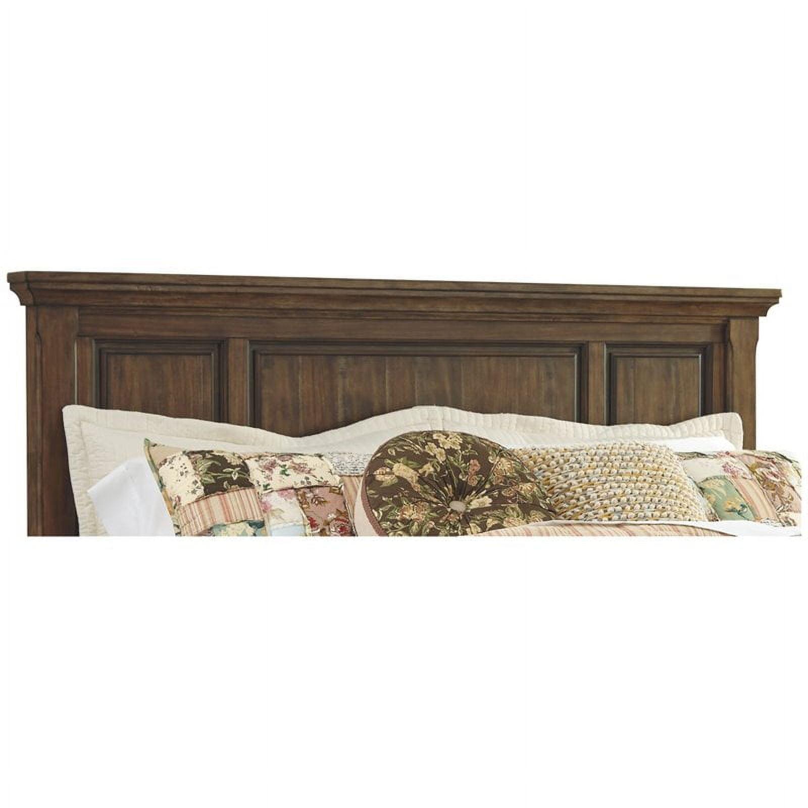 Signature Design by Ashley Flynnter Queen Panel Headboard in Medium Brown