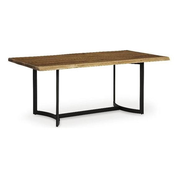 Signature Design by Ashley Fortmaine Brown & Black Dining Table