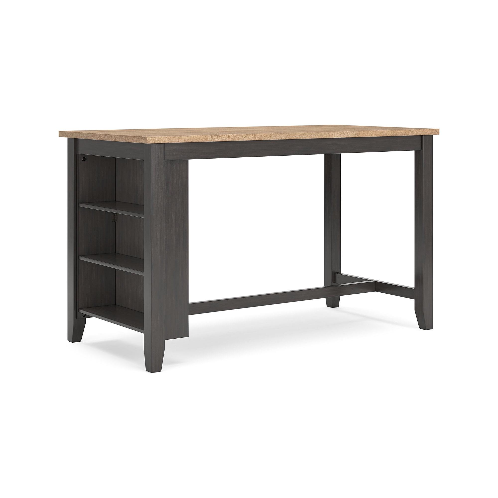 Signature Design by Ashley Gesthaven Counter Height Dining Table with Butcher Block Top