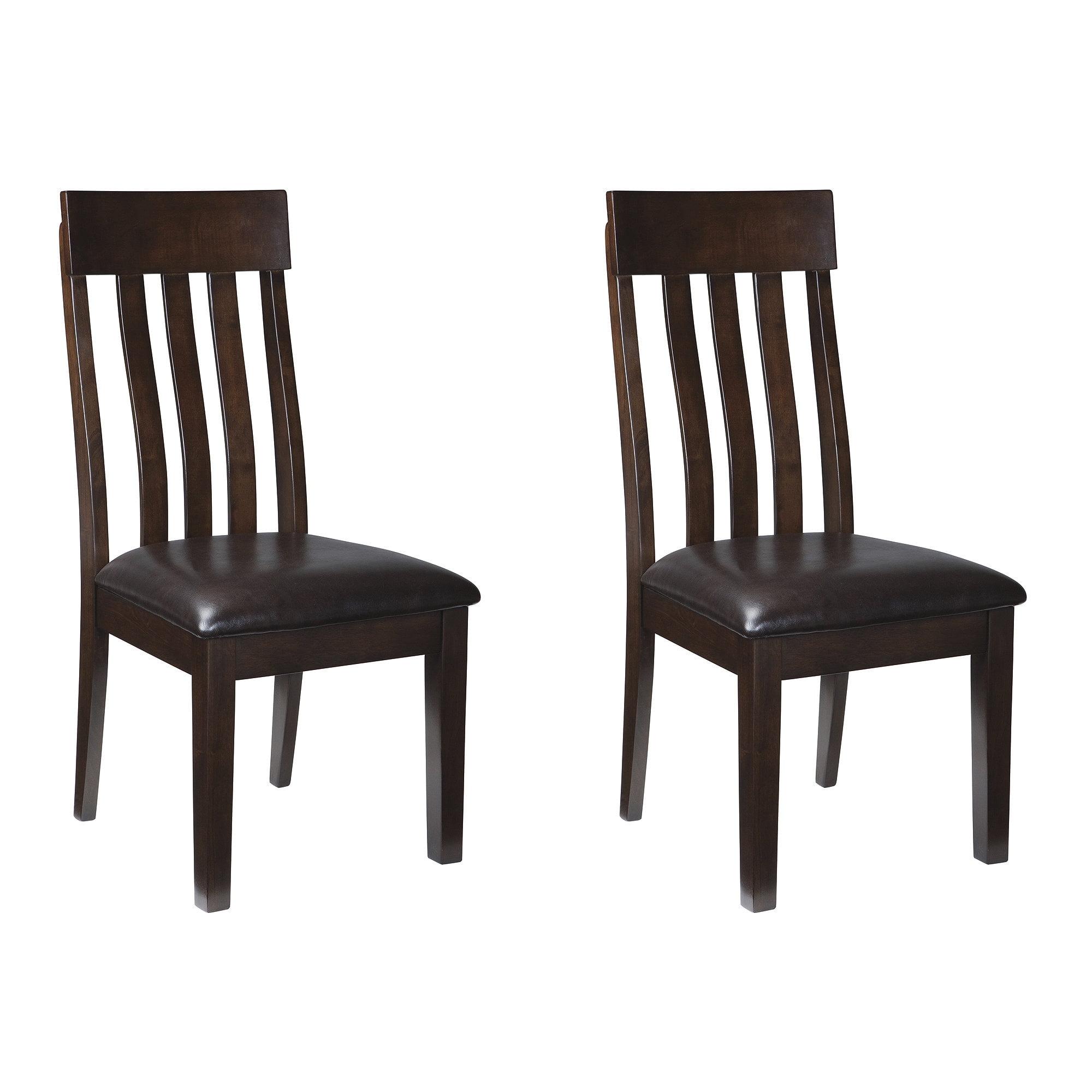 Set of 2 Haddigan Dining Upholstered Side Chair Brown - Signature Design by Ashley