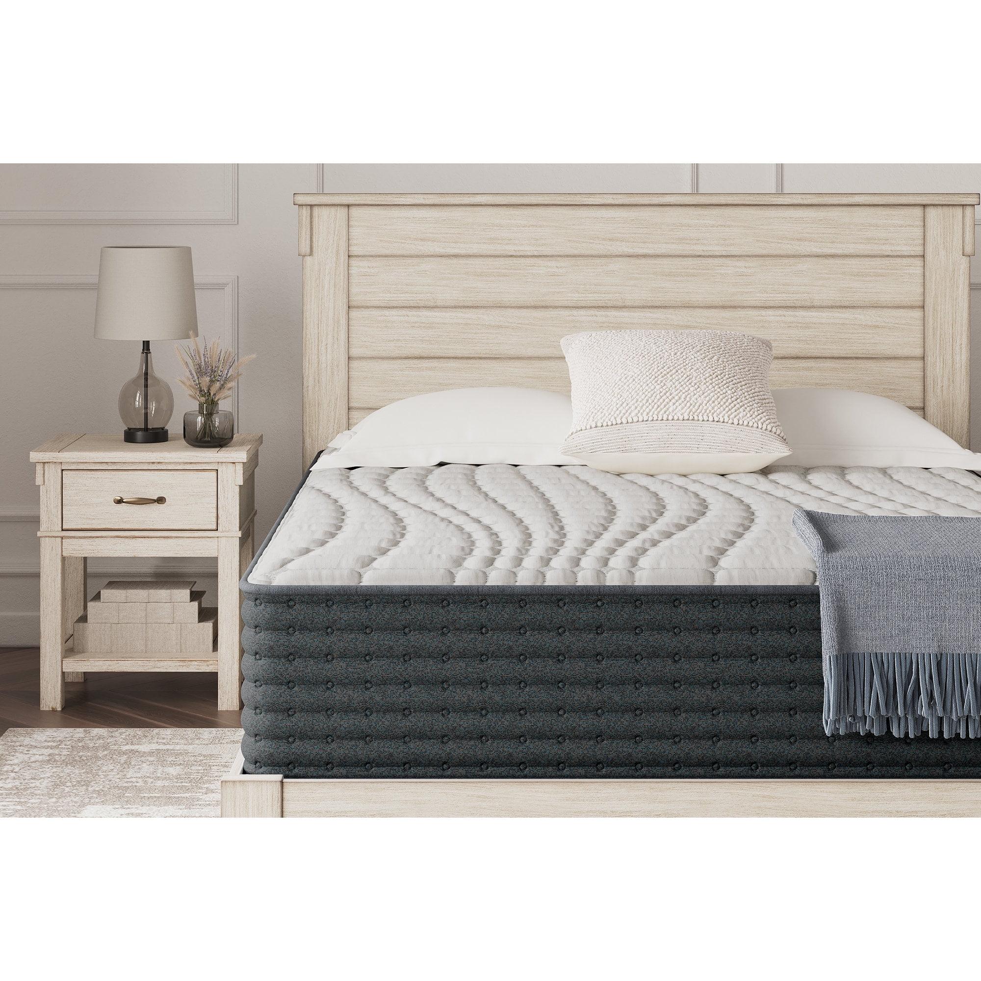 Signature Design by Ashley Hybrid 1300 13 Inch Plush Memory Foam Mattress