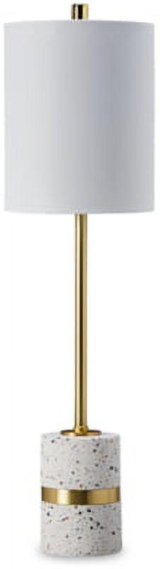 Signature Design by Ashley Maywick Table Lamp: Terrazzo Style, Mid-Century Influence, Ambient Lighting