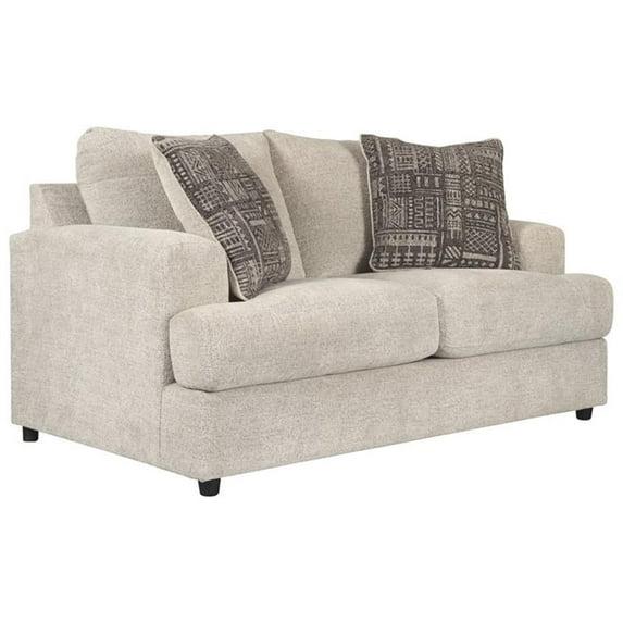 Signature Design by Ashley Soletren Loveseat in Stone