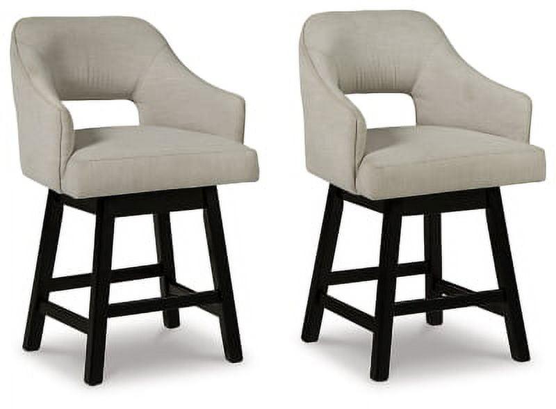 Signature Design by Ashley Tallenger 25 Upholstered Swivel Counter Height Bar Stool