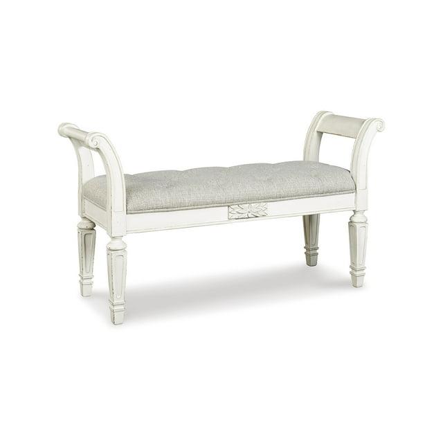 Kelly Clarkson Home Hayley Polyester Upholstered Bench