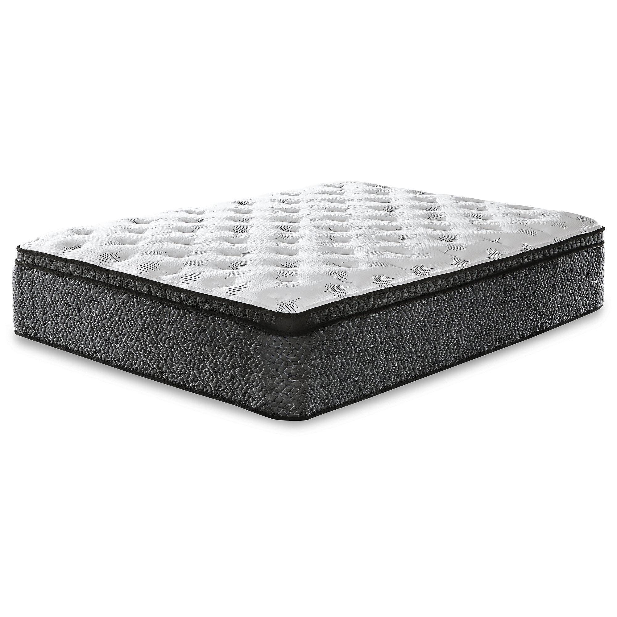 Queen Size Ultra Luxury Euro Top Hybrid Mattress with Gel Memory Foam