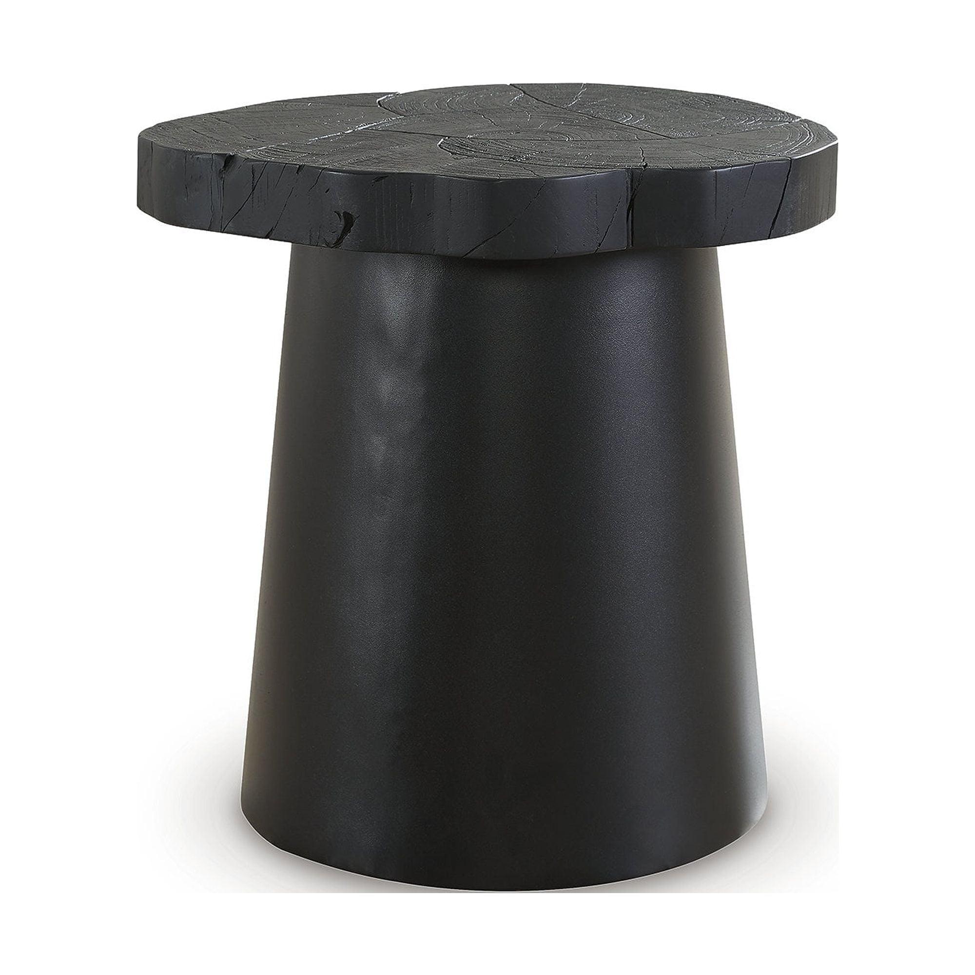 Signature Design by Ashley Wimbell Round End Table, Black