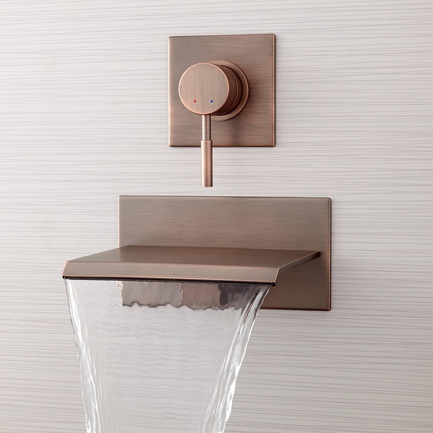 Lavelle Wall-Mount Waterfall Tub Faucet