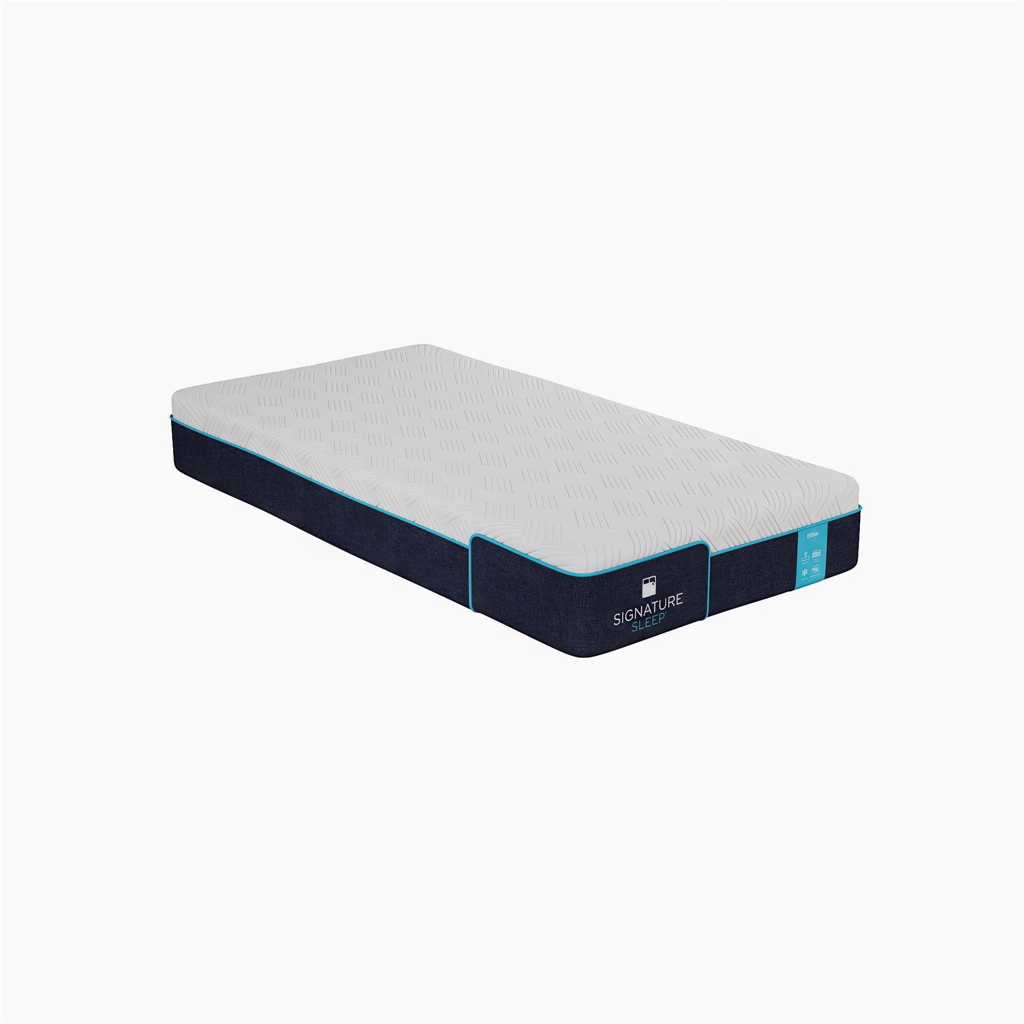 Signature Sleep Bliss Charcoal Cool Gel Memory Foam Mattress