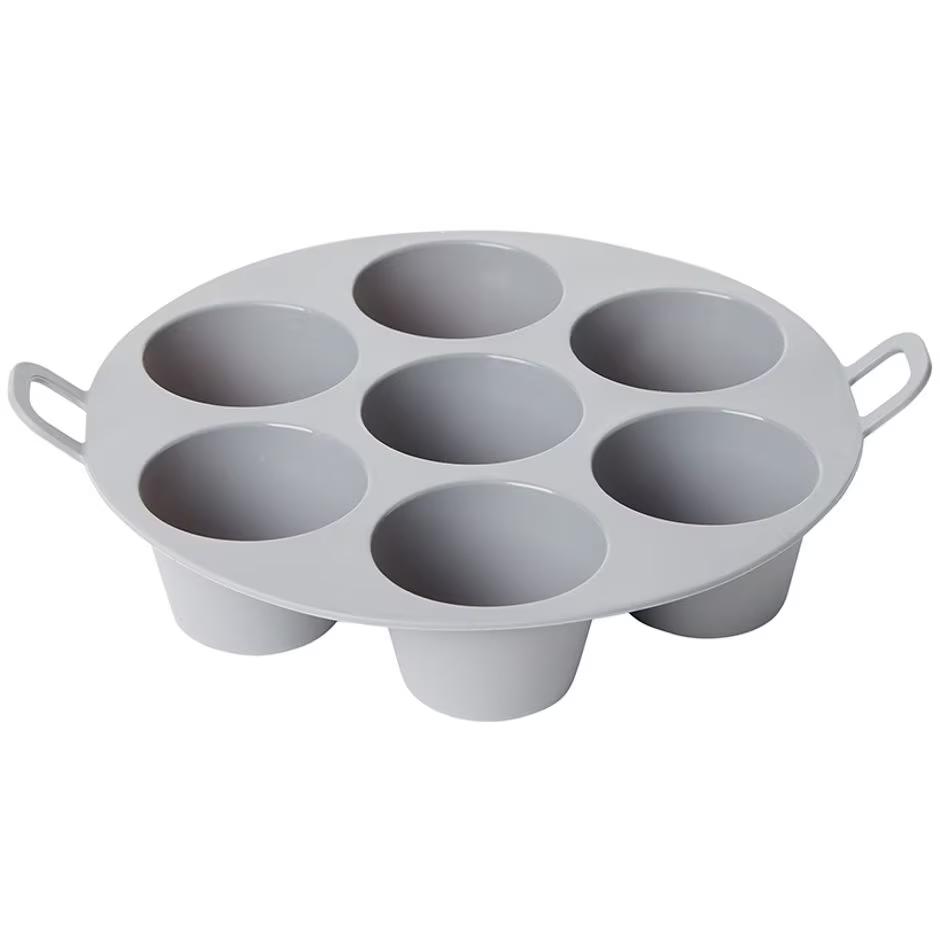 The Lakeside Collection Silicone Air Fryer Baking Pans - Round