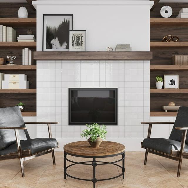 Apollo Tile Silken 7.9'' L x 0.5'' W Ceramic Round Tile Trim (Set of 10)