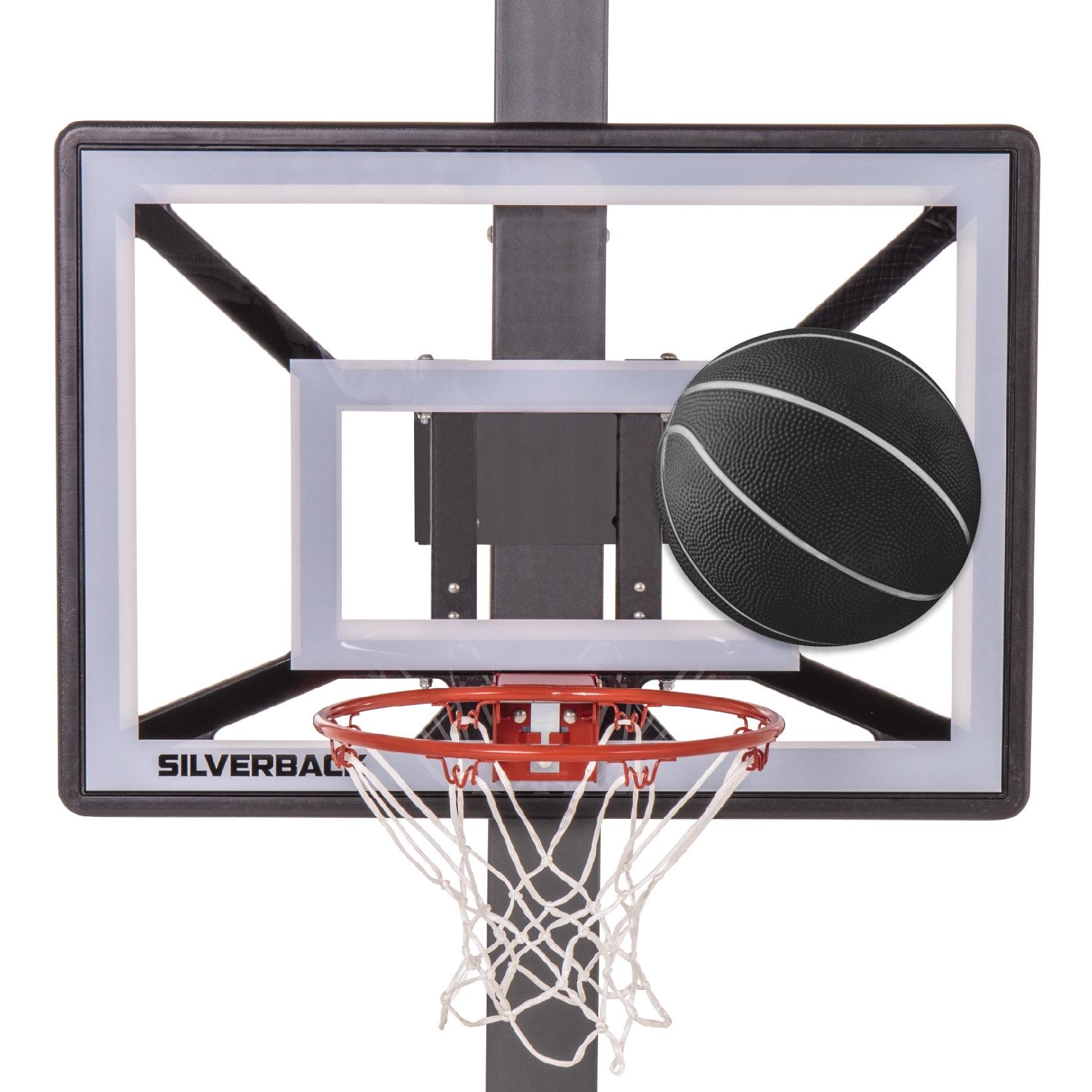 Silverback Junior 33" Polycarbonate Basketball Hoop with Lock ‘n Rock Mount